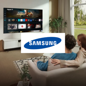Samsung<br/>Beneficios en TVs 15%OFF VStore