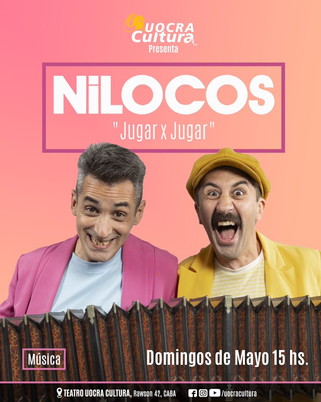 NiLocos<br/>Teatro Musical | Domingos 15.00hs