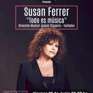 Susan Ferrer<br/>Música Popular | Viernes 26/6 20.30hs