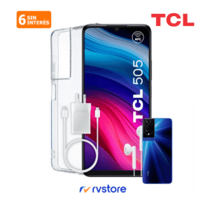 Celular TCL 505 Ocean Blue<br/>10% OFF + 6 Cuotas Sin Interés