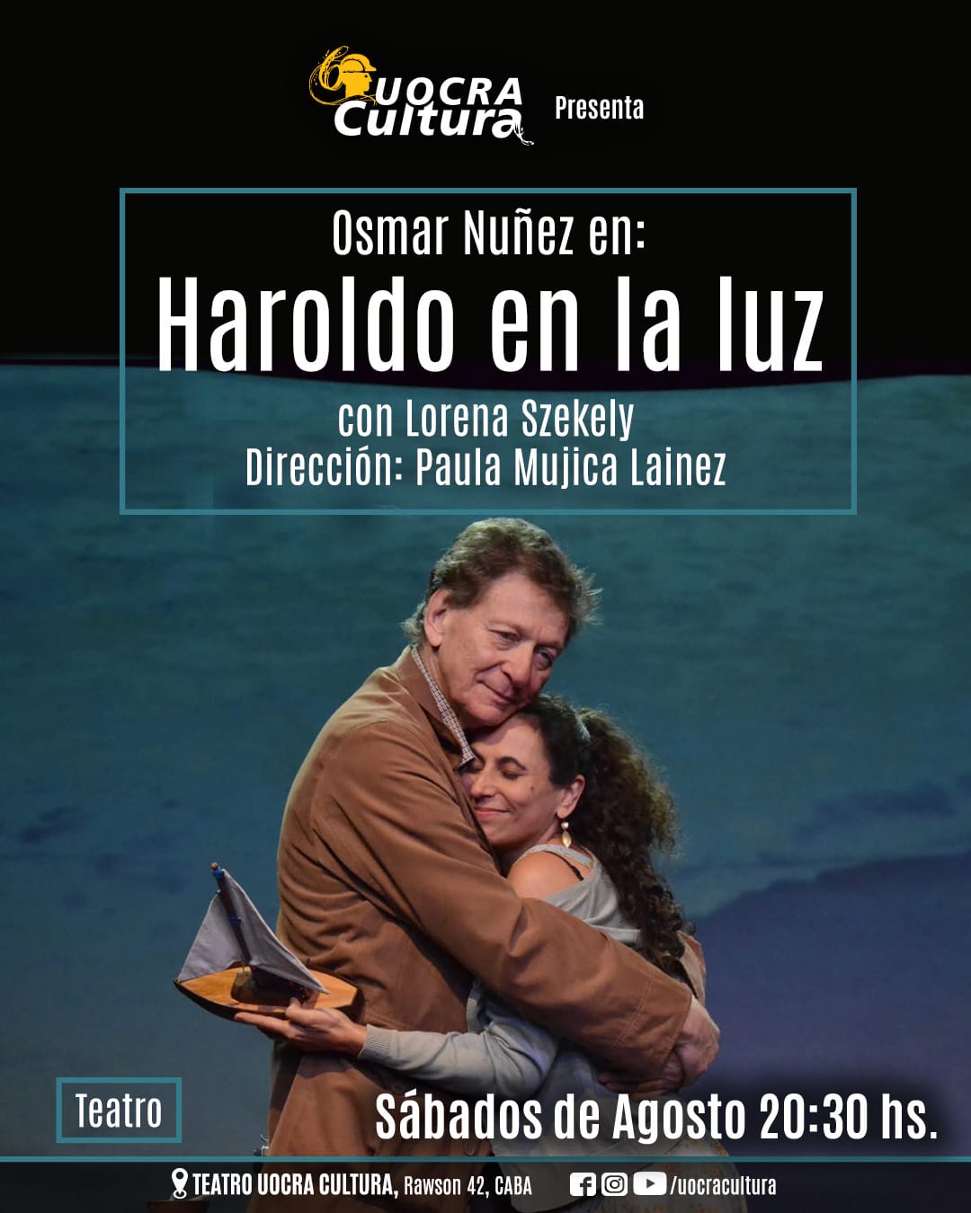 Haroldo en la luz<br/>Teatro | Sábados 20.30hs