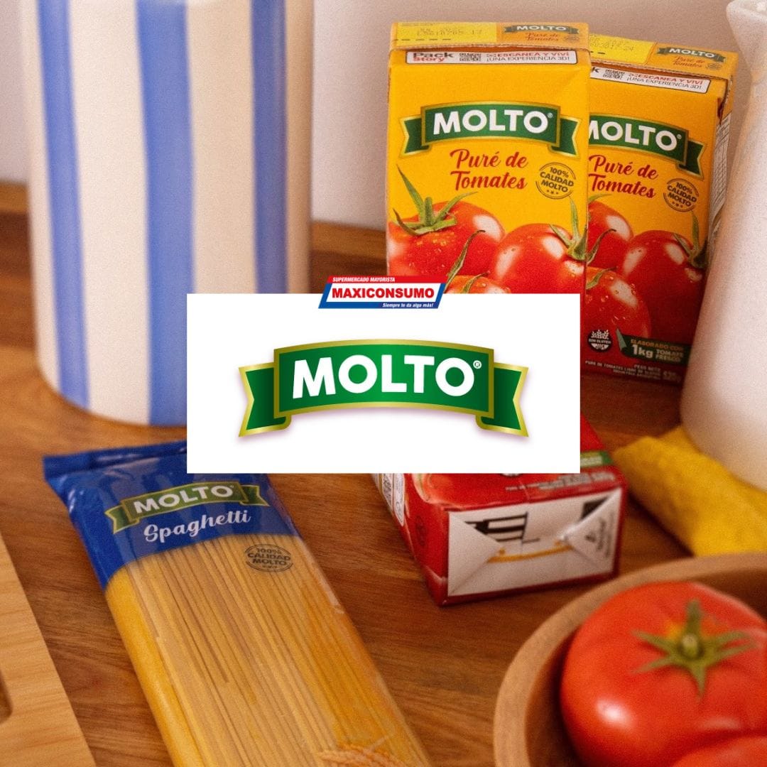 Molto<br/>5% OFF en MaxiConsumo Sin Tope